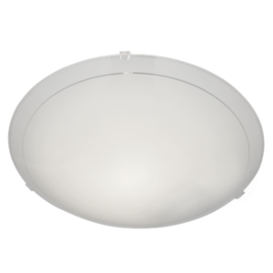 Brightstar CF187 TYPE A Metal and Frosted Glass with Clear Plastic Clips (Box of 10)
