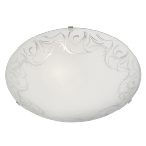 Brightstar CF190 TYPE D Metal and Patterned Frosted Glass with Clear Plastic Clips (Box of 10)