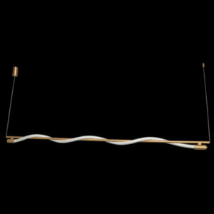 K Light K-LED-1713/20 LED Pulse Pendant Gold