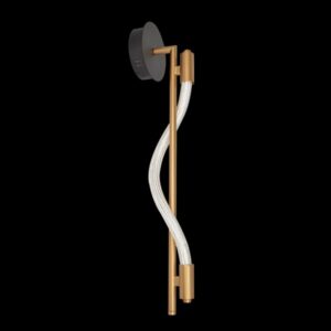 K Light LED-1707 LED Pulse Wall Light Gold