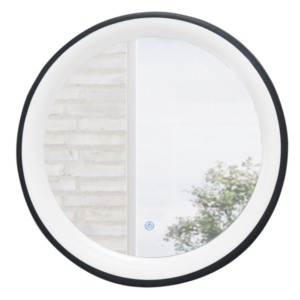 Brightstar ML064 BLACK 36W LED Metal and Plastic Mirror Light with On / Off Switch IP44 Dimmable