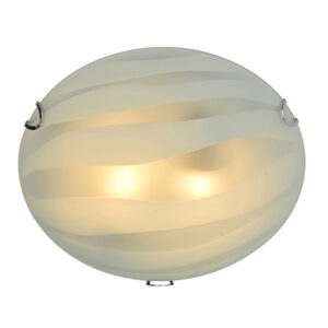Eurolux RC100CH Zebra Ceiling Light Chrome