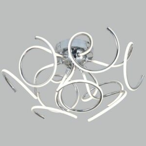Brightstar CF161 LED Polished Chrome and PVC Ceiling Fitting