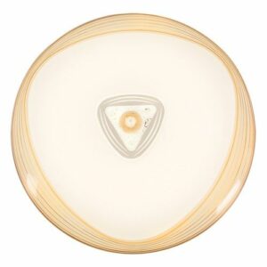 Brightstar CF170 WHITE Metal Base with Brown and White Acrylic Cover