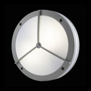 K Light KLB-5522-G/SL Round Grid Bulkhead
