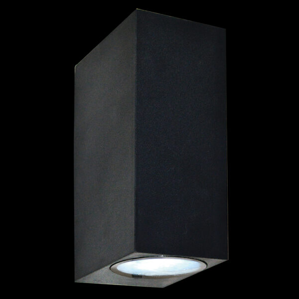 K Light P-KLG-8111 GU10 LED Coastal Polycarbonate + ABS Square Down Wall Light