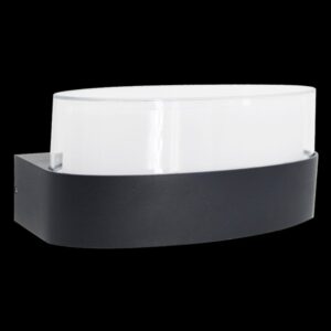 K Light I-LED-56/1 LED Oval Aluminium Wall Light