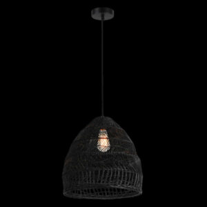 K Light E-KLCH-7127/BL Rattan Pendant