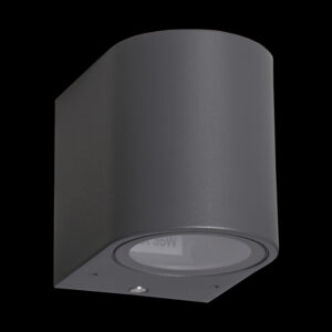 K Light L-KLG-1801/1R-G GU10 Round Down Only Wall Light