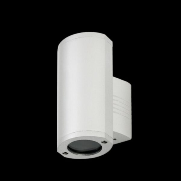 K Light KLG-1801/2GU-SS Shiny Silver Up and Down Wall Light