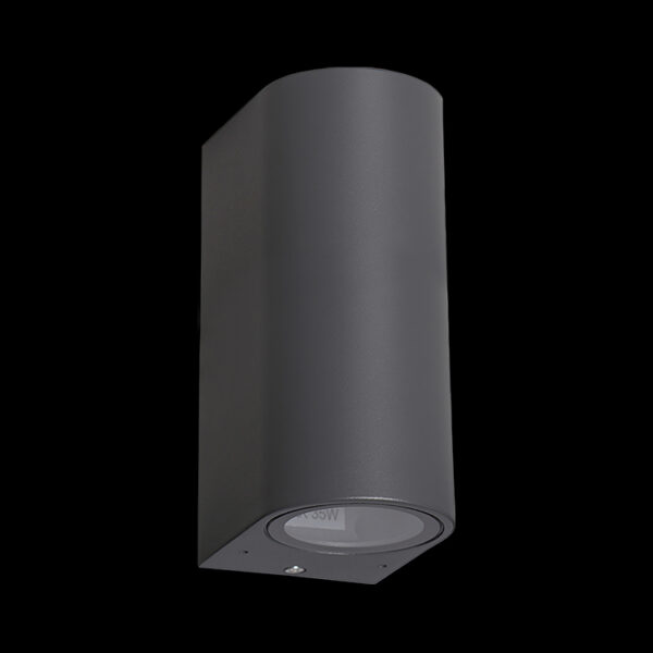 K Light L-KLG-1801/2R-G GU10 Round Up and Down Wall Light