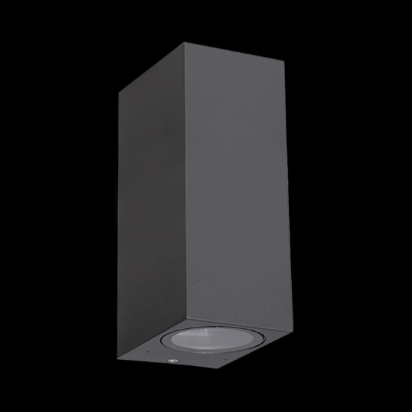 K Light L-KLG-1801/2S-G GU10 Square Up and Down Wall Light