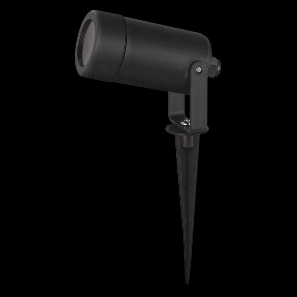 K Light P-KLG-4901 GU10 LED Coastal Polycarbonate and ABS Single Adjustable Spike