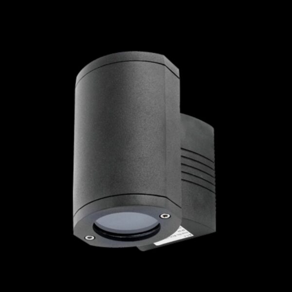 K Light KLG-1801/1GU-BL GU10 Black Up or Down Wall Ligth