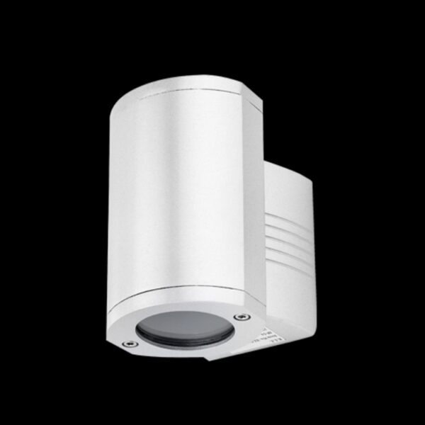 K Light KLG-1801/1GU-SS GU10 Shiny Silver Up or Down Wall Light