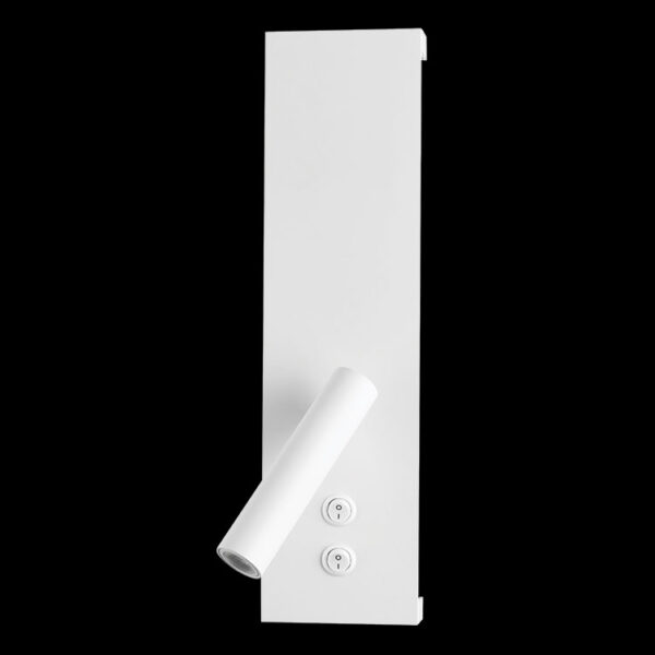 K Light MB-210-WH LED Reading Wall Light with Backlighting