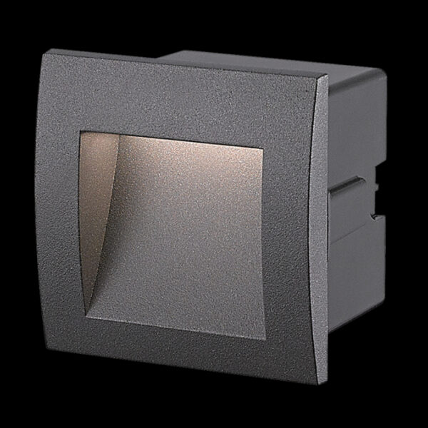 K Light R-LED-601 LED SMD Square Small Recessed Step Light