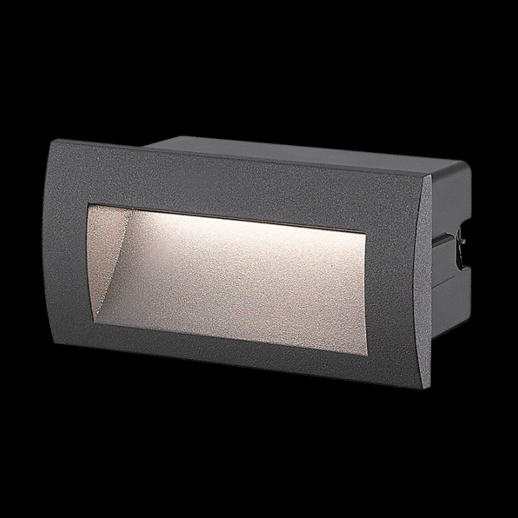 K Light R-LED-602 LED SMD Rectangular Recessed Step Light