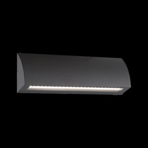 K Light R-LED-9002 LED SMD Curved Medium Rectangular Surface Mounted Step Light
