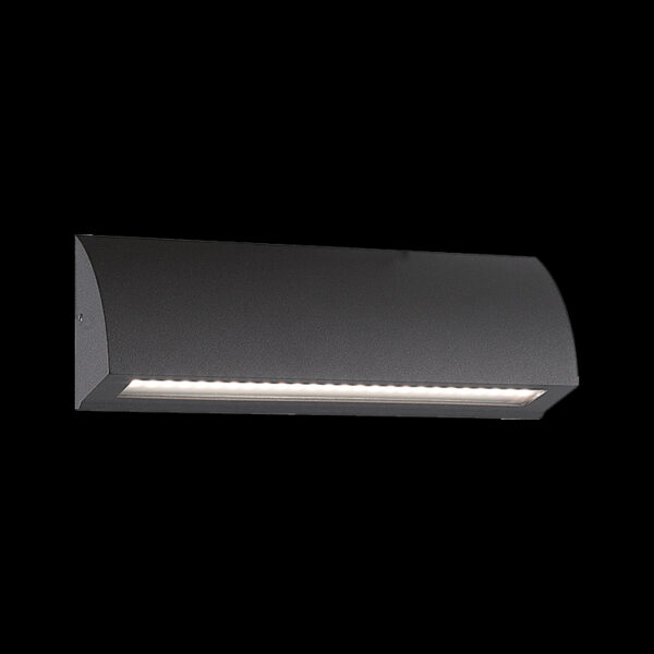 K Light R-LED-9002 LED SMD Curved Medium Rectangular Surface Mounted Step Light