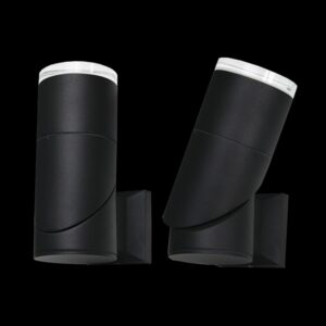 K Light Y-KLG-1801/1LRB Round 360 Degree Tilt with Lense Wall Light