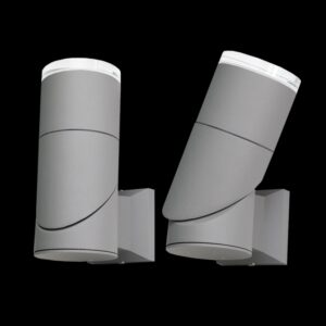 K Light Y-KLG-1801/1LRG GU10 Round 360 Degree Tilt with Lense Wall Light