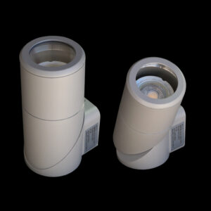 K Light Y-KLG-1801/1RG GU10 Round 360 Degree Tilt Wall Light