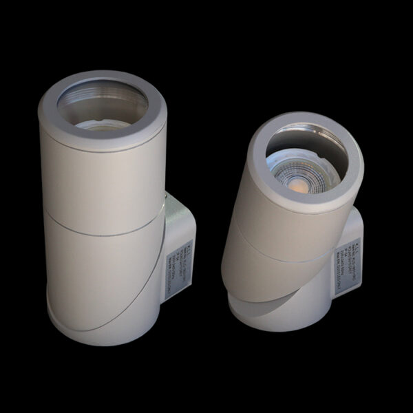 K Light Y-KLG-1801/1RG GU10 Round 360 Degree Tilt Wall Light