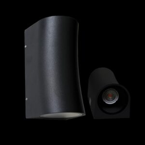 K Light Y-KLG-1801/2CRB GU10 Curved Round Wall Light