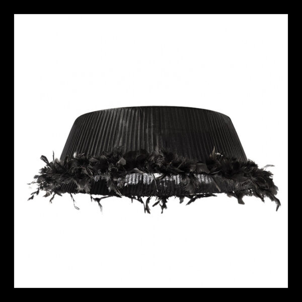 K Light U-FEATHR-P/BL Feathered Shade Only