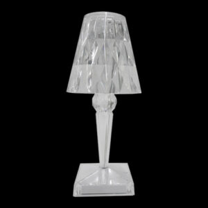 K Light KLT-001/CL LED SMD Acrylic Tri Coloured Dimmable Rechargeable Table Lamp
