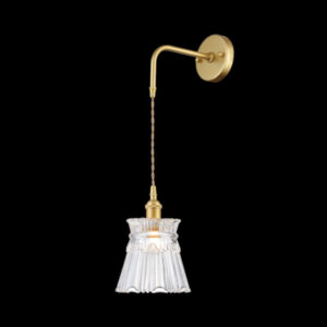 K Light LW-KLW-4163 Vintage Cut Glass Wall Light 2