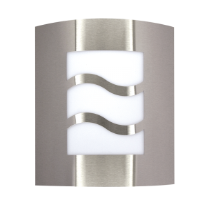 Brightstar L037 Stainless Steel Wall Light with Polycarbonate Cover