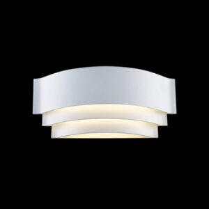 K Light M-LED-1463 M/WH LED Large 3-Step Wall Light