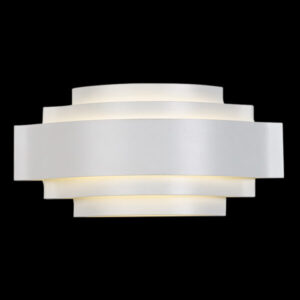 K Light M-LED-1464 L/WH LED Large 5-Step Wall Light