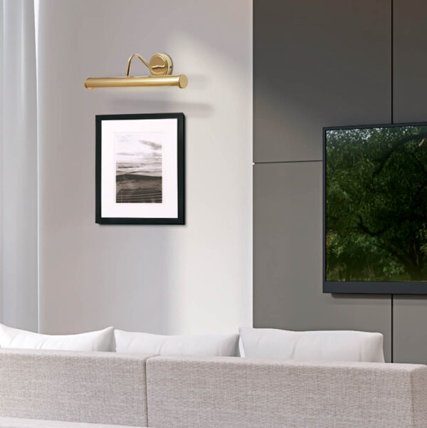 Eurolux W57PB Picture Wall Light Polished Brass - Image 3