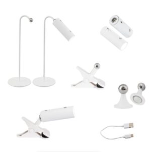 Brightstar TL003 WHITE 4-in-1 Desk to Wall LED Light