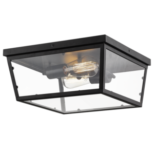 Brightstar BH2081 BLACK Metal with Clear Glass