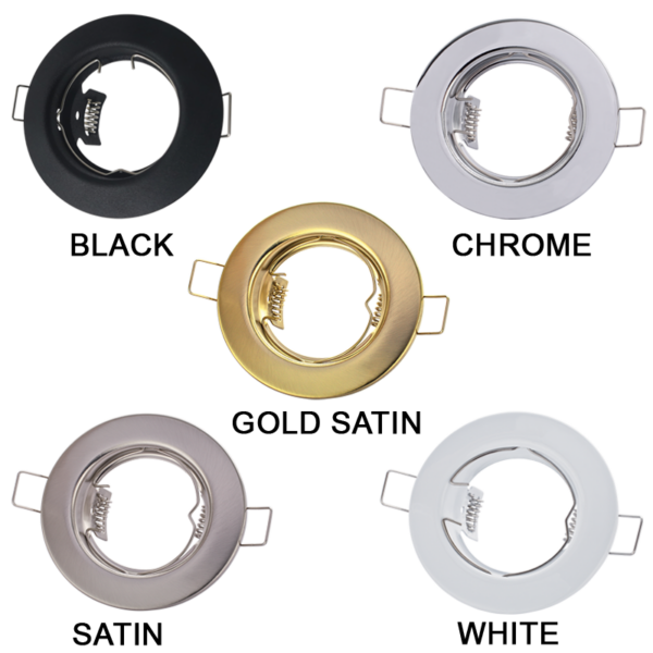 Brightstar DL066 Chrome Pressed Metal Downlighter