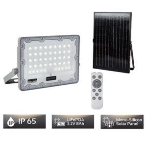 Eurolux FS315 Solar Floodlight LED 700lm 6500K