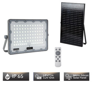 Eurolux FS316 Solar Floodlight LED 1400lm 6500K