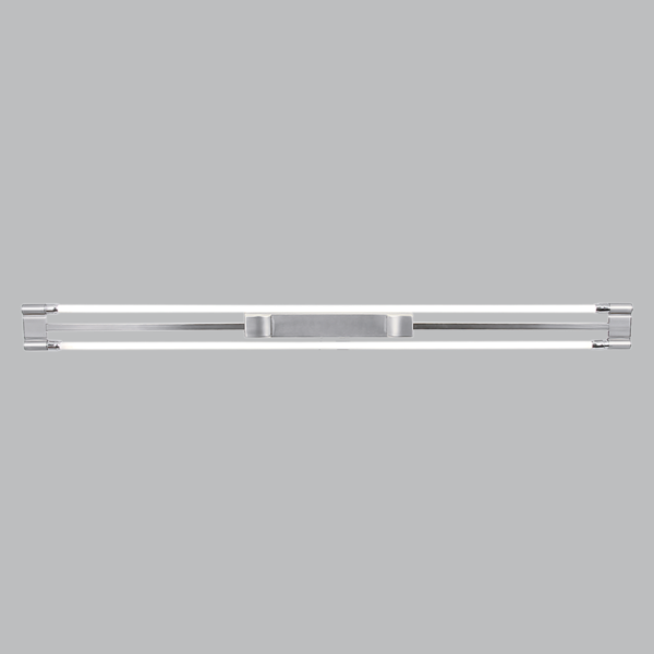 Brightstar FTL602 SATIN Chrome LED Fitting 2 x 16W LED Tubes (Not Included)