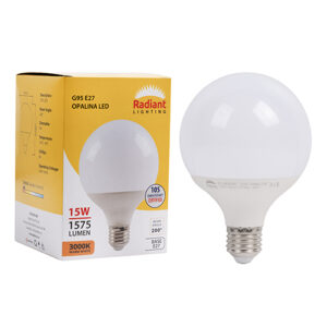 Eurolux RLL083 Opalina Frosted G95 15w LED E27 3000K N