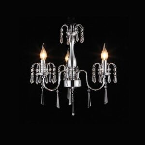 K Light V-KLCH-8816/3 3 Arm Elegant Crystal Chandelier