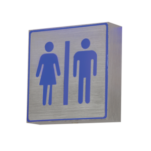 Brightstar WB309 BLUE LED Wall Bracket Lavotory Sign