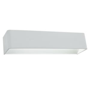 Brightstar WB342 LED White Aluminium with Acrylic Up and Down Facing