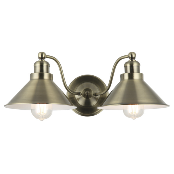 Brightstar WB397/2 ANTIQUE Metal Wall Bracket