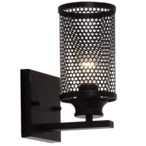 Brightstar WB487/1 BLACK Metal Wall Bracket