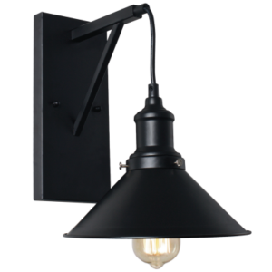 Brightstar WB529/1 BLACK Metal Wall Bracket