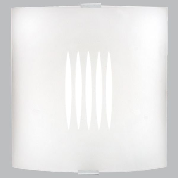 Brightstar WB9002 GLASS Wall Bracket with Satin Chrome Clips